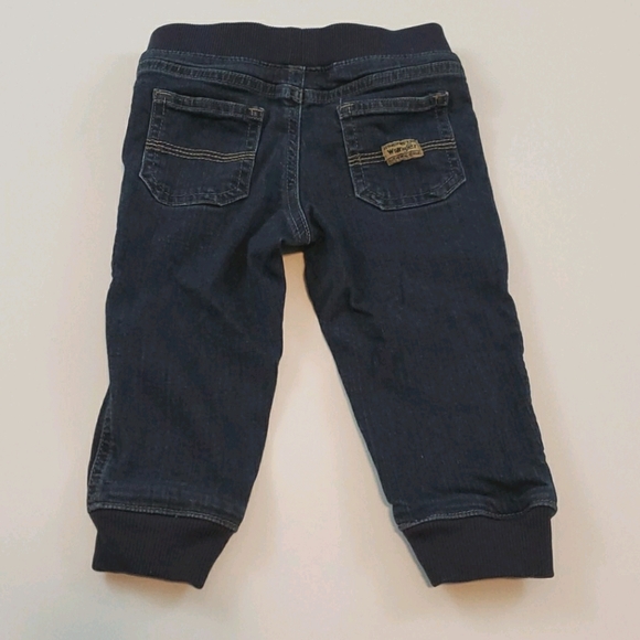 Boys Wrangler Denim joggers size 18 months - Picture 4 of 5